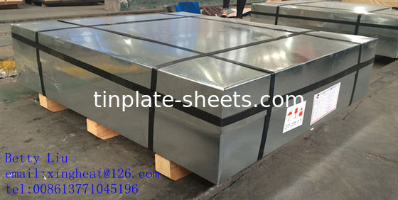 Folhas de estanho para latas de embalagem JIS G3303 Padrão T3 T4 T5 DR8 2.0/2.0 STONE FINISH Folhas de estanho eletrolítico