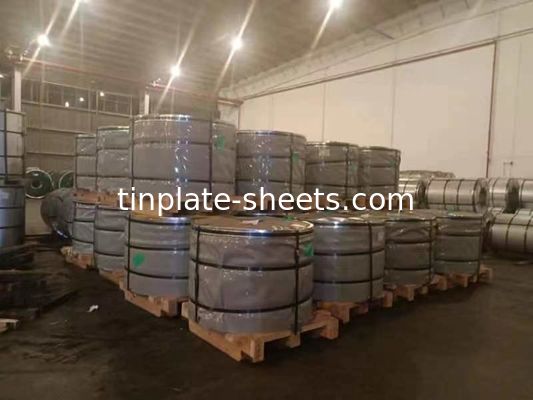 Capas de coroa Fabricação TFS de aço bobina de aço cromado 3-8 toneladas