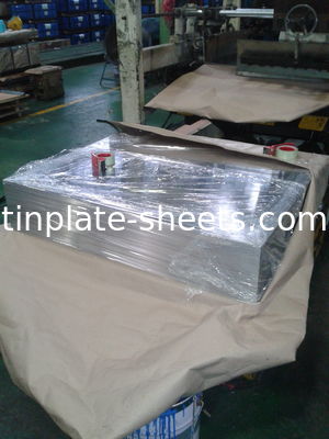 Fabricação de latas de alimentos bobina eletrolítica de estanho 600 mm-990 mm Largura T4 T5