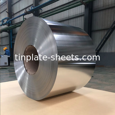 BA Annealed Tinplate Coil com 1.1/1.1 Tin Coating para Bateria e Papeleria