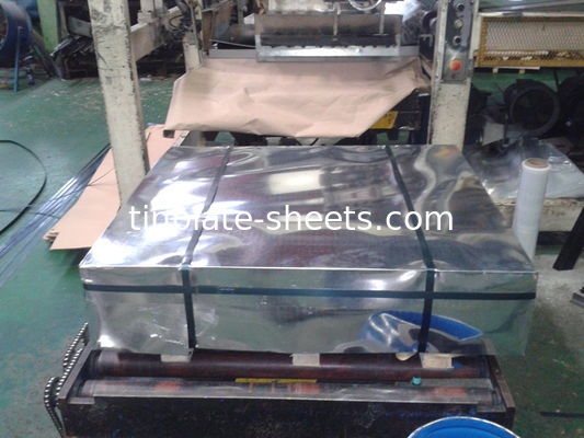JISG3303 Folhas de estanho eletrótico T2 T2.5 T3 T4 Tinta temperada