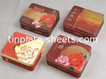 goldvanisFood Grade Printed Tinplate Folhas para embalagens de alimentos latas químicas 4 cores 6 cores tinplate impresso 6 cores