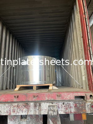 MR SPCC bobina de chapa de estanho de diâmetro externo máximo de 2000 mm para fabricação de lata T3 T4