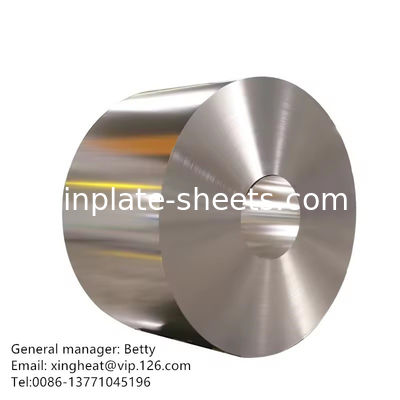 0.13-0.48mm Chapas de estanho para os requisitos do cliente resistente à corrosão altamente formável