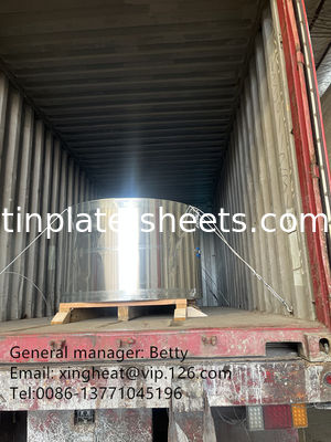 Folhas de estanho para embalagens, latas, latas de alimentos JIS G3303 T3 T5 DR8 STONE FINISH Folhas de estanho eletrolítico
