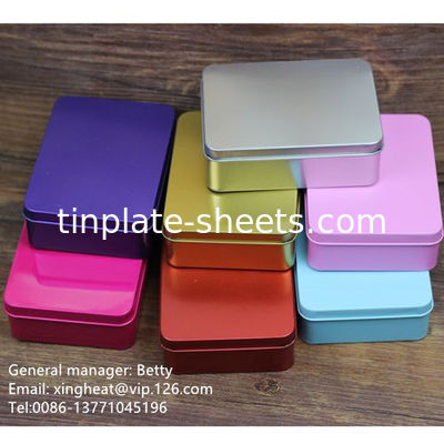 Folhas de estanho personalizáveis em acabamento brilhante/pedra/prata/mate perfeito para várias aplicações