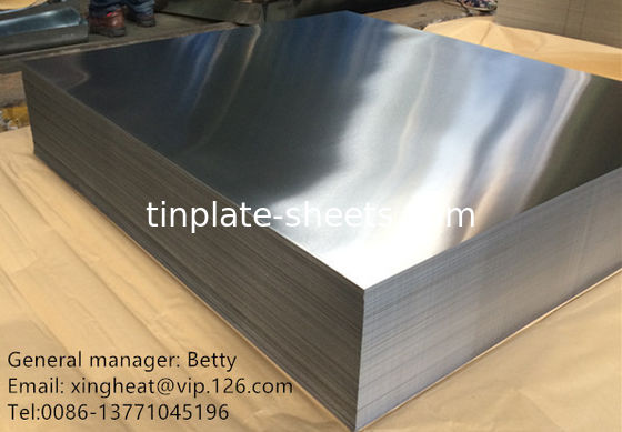 DIN GB JIS Standard TFS Sheet Electroplated Cromo Plate Stone Terminado
