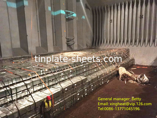 ASTM624 Folhas de estanho eletróico T2 T2.5 T3 T4 T5 Temperatura