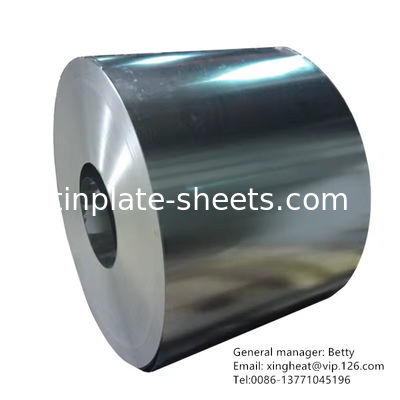 Capas de coroa Fabricação TFS de aço bobina de aço cromado 3-8 toneladas