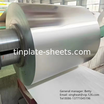 Canos de armazenamento para fabricação de chapas de aço revestidas com estanho Resistência à ferrugem 0,15 mm-0,49 mm