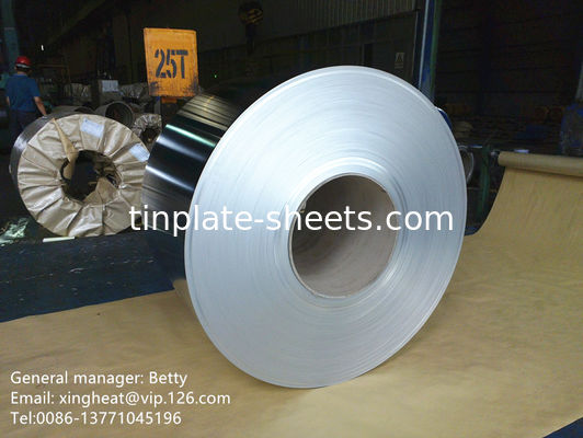 Fabricação de placas de estanho para latas de alimentos BA T3 T2.5 T4 2.0/2.0 2.8/2.8