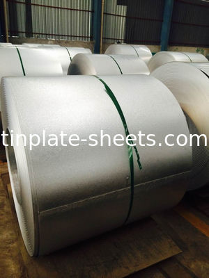 Folhas de estanho resistentes à corrosão Pedra brilhante Prata e aço revestido de estanho mate para processo de produção de latas