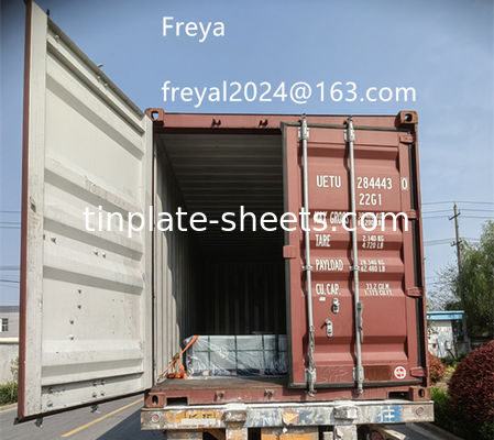 T2-T5 Folhas de estafetada temperada DR8 DR7.5 e DR9 Disponíveis para diferentes aplicações