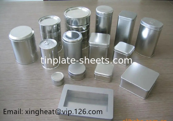 T2.5 T3 T4 T5 DR7 DR8 DR9 Placa de estanho impressa EN10202 Norma 2.8/2.8 Para latas de alimentos