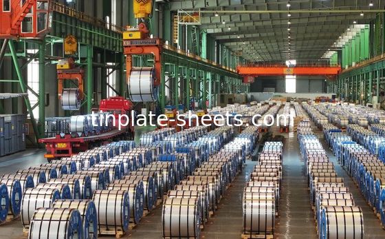 4MT a 8MT peso por bobina bobina de estanho disponível para fácil manuseio e transporte