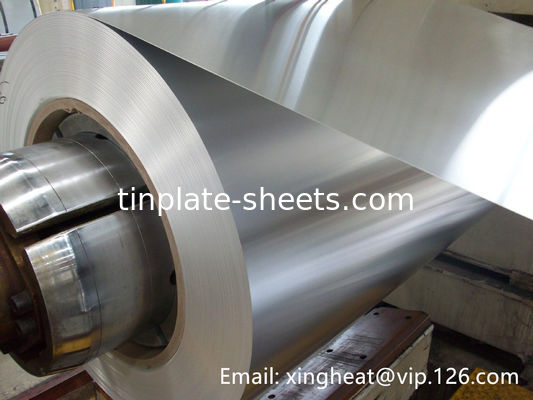 MR SPCC bobina de estanho de diâmetro externo máximo de 2000 mm para fabricação de latas