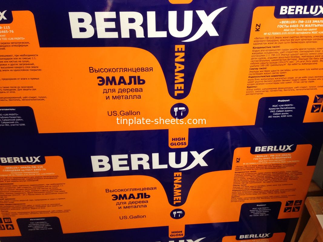 Folhas de estanho resistentes à corrosão para latas duráveis com desempenho superior e soldabilidade