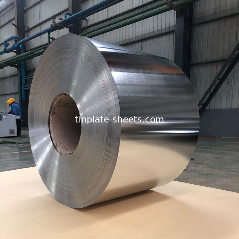 Fabrica de chapas de papel de alumínio Fabricante Fábrica de pedra prata acabamento brilhante T3 T5 T2.5 DR8 2.8/2.8 Revestimento de estanho