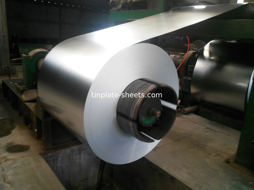 Eletrolitic Tinplate Coil para Papeleria 2.0/2.0-2.8/5.6 Tin Coating Bright/Mat Surface Finish