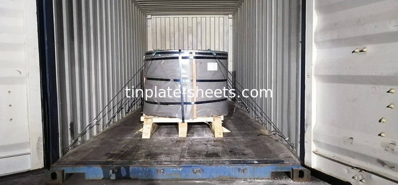 JIS G3303 Standard Tinplate Coil T5 para latas de alimentos 1.1/1.1 2.2/2.2 2.8/2.8 5.6/5.6 2.0/2.0 2.8/5.6 Revestimento de estanho