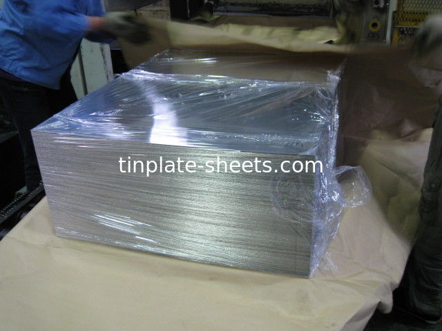 T2-T5 Chapas de estanho temperado para latas químicas e alimentares BA Requeijão para melhor desempenho e durabilidade