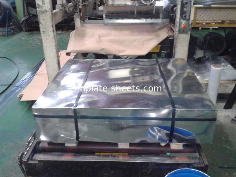 T3 T2.5 T5 DR8 2.0/2.0 Folhas de estanho de acabamento de pedra para latas de embalagem JIS G3303 Standard