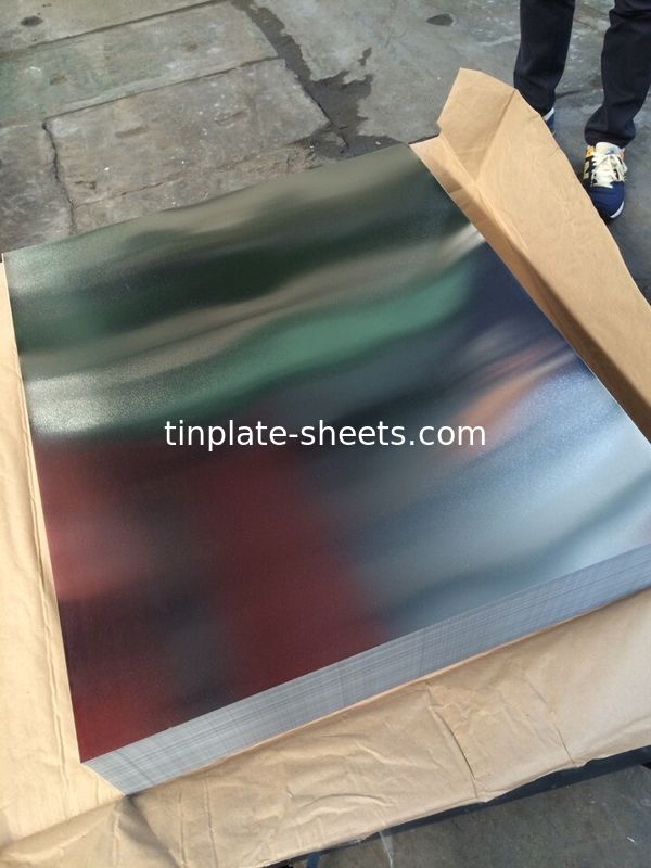 Folhas de estanho de alto desempenho para latas de embalagem 2.0/2.0 Revestimento de estanho JIS G3303 Padrão T3 T5 DR8 FINISH STONE