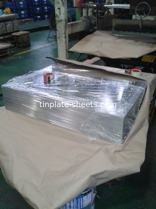 folhas de estanho de boa qualidade para embalagens Latas JIS G3303 Padrão DR8 T4 T3 T2.5 2.8/2.8 acabamento em pedra