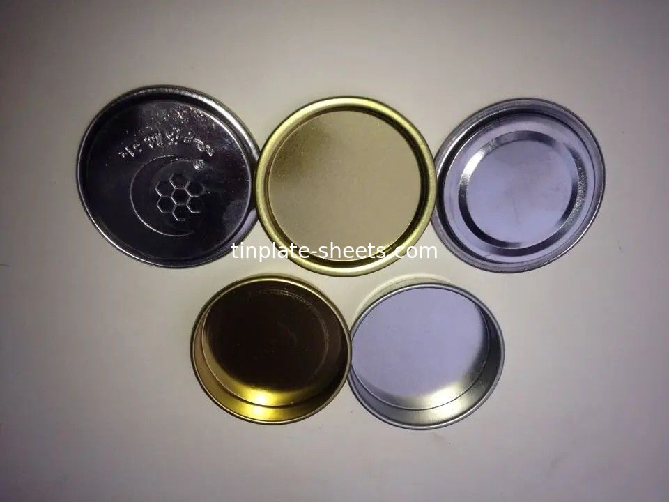 Folhas de estanho personalizáveis para latas MR e SPCC Material Várias opções de espessura e temperatura
