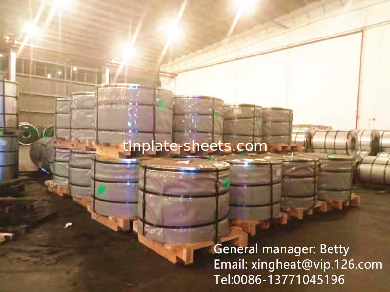 Boa formabilidade bobina de chapa de estanho T2/T2.5/T3/T4 Resistente à erosão à temperatura