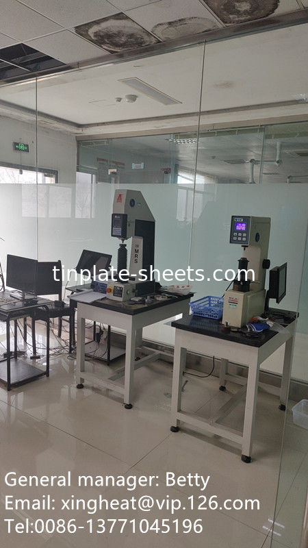 folhas de estanho de boa qualidade para embalagens Latas JIS G3303 Padrão DR8 T4 T2.5 2.8/2.8 acabamento em pedra