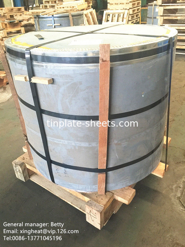 Electrolítica de estanho 2.0/2.0 JIS G330 para tampas de coroa 1.1/1.1 Estalagem de estalagem Fabricante T2.5 T3 T4 T5 DR8 DR9