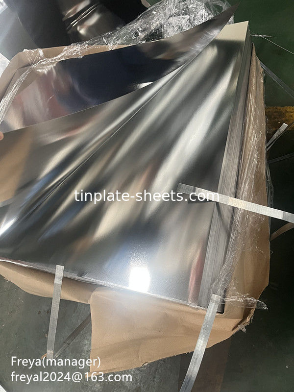Electrolítica de estanho 2.8/2.8 JIS G330 para tampas de coroa 1.1/2.8Fabrica de estaleiro de estanho Fabricante T2.5 T3 T4 T5 DR8 DR9