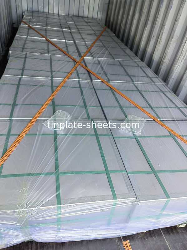 Folhas de estanho resistentes à corrosão Pedra brilhante Prata e acabamentos em massa para várias aplicações