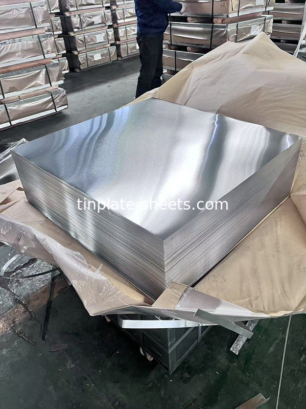 BA Recheio de chapas de estanho Finish de superfície lisa e brilhante para os seus produtos