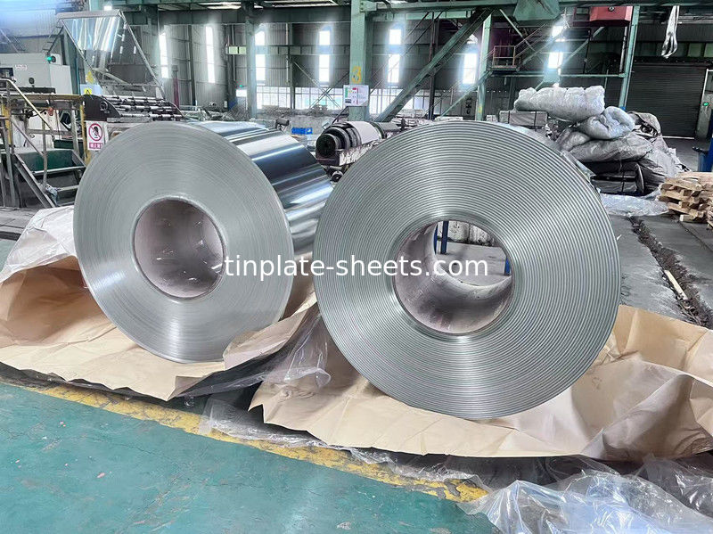 JIS G3303 e EN10202 ASTM624 Folhas de estanho normalizadas para latas de produtos químicos e latas de alimentos de vários tamanhos