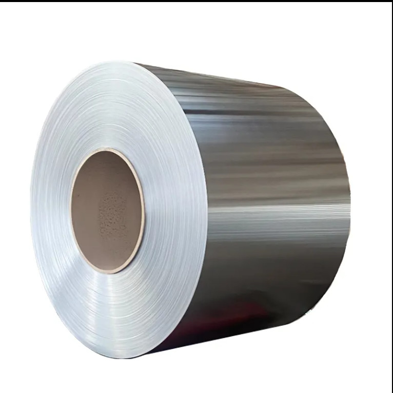 Folhas de bobina de estanho Fabricante de moinho Pedra Prata Finalização brilhante T3 T4 T5 T2.5 DR8 T2.5 Usado para latas químicas de alimentos