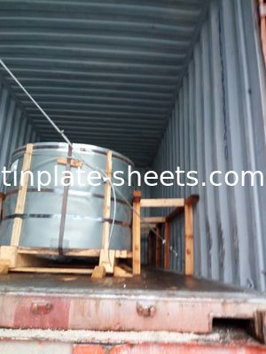 Fabricação de latas de alimentos bobina eletrolítica de estanho 600 mm-990 mm Largura T4 T5