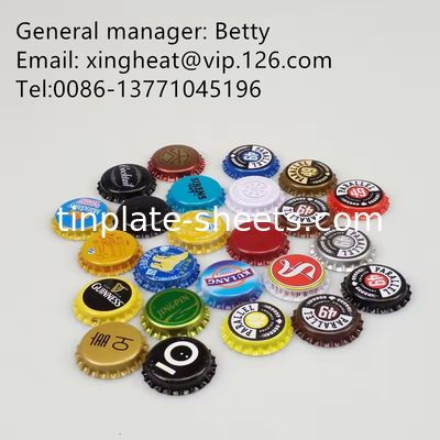 Folha de aço sem estanho para o fundo de latas redondas e revestida com cromo eletrolítico durável