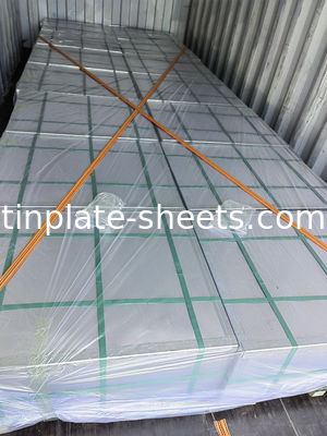 0.13-0.48 mm Espessura de chapas de estanho adequadas para várias aplicações