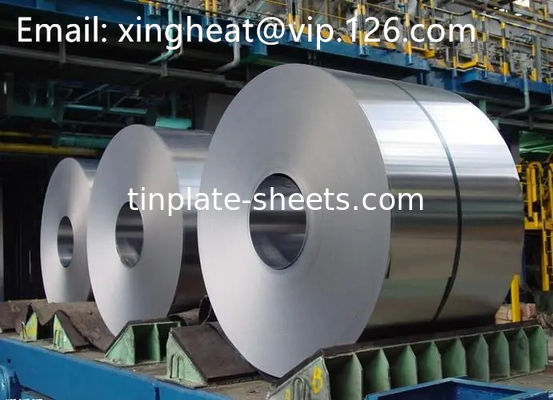 MR SPCC bobina de estanho de diâmetro externo máximo de 2000 mm para fabricação de latas
